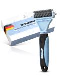 Pretty PAW cats brush for gentle & precise hair removal I Suitable as a cat brush long hair & cat brush shorthair against matters i pleasantly massaging underfield brush new blue! - Buy Online on GoSupps.com