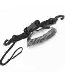 YYST One Stainless Steel Scuba Diving Lanyard Stainless Steel Spring Coiled Lanyard with Quick Release Buckle for Cameras and Dive Lights - Buy Online on GoSupps.com