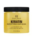 Botanic Hearth Keratin Hair Mask - Biotin  Collagen & Coconut Oil - for Dry Damaged Color Treated Hair - Restore  Repair  Smoothing  Conditioning & Strengthen All Hair Types - for Men & Women - 16 oz - Buy Online on GoSupps.com