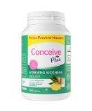 CONCEIVE PLUS Morning Sickness Relief - Pure Dried Ginger Powder for Nausea Motion & Stomach Discomfort - Essential Vegan Capsules for Expecting Moms - Non-GMO 60ct - Buy Online on GoSupps.com