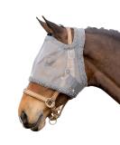 Buy QHP Fly Mask Without Ears - Grey Cob Size for Thoroughbreds | International Shipping Available - Buy Online on GoSupps.com