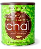 David Rio Chai Tortoise Green - Professional Blend from San Francisco | 1.81 kg Can (1 Pack) - International Shipping Available - Buy Online on GoSupps.com