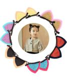 Glitter Cat Ear Hair Clips - 6 Pairs - Handmade Barrettes for Girls - Buy Online on GoSupps.com