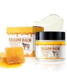 Premium Beef Tallow & Honey Balm - Natural Moisturizer for Face & Body 2 oz Whipped Lotion for Skin Care - Buy Online on GoSupps.com