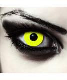 Yellow Bigeye Contact Lenses - Jeffrey Dahmer Halloween Costume - Soft Penny White - 1 Pair (2 Pieces) - International Shipping Available - Buy Online on GoSupps.com