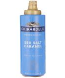 Ghirardelli Sea Salt Caramel Sauce 17 oz Squeeze Bottle - 1.06 lb Pack - Rich Caramel with a Hint of Sea Salt - Buy Online on GoSupps.com