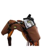 Trailmax Horn Saddlebag & Pommel Pocket Combo - Durable Brown Saddlebags for Western & Endurance Riding - Buy Online on GoSupps.com