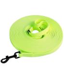 Tag Trag 20m Neon Yellow Dog Leash - Waterproof Training Line for Small & Medium Dogs | 5m/10m/15m Options Available - Buy Online on GoSupps.com