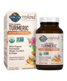 Garden of Life MyKind Organics Extra Strength Turmeric Inflammatory Response 120 Vegan Tablets - Buy Online on GoSupps.com