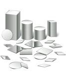 Mini Mosaic Mirror Tiles - 150 Pieces | DIY Craft Supplies for Framing & Decoration - Buy Online on GoSupps.com