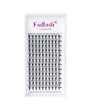 Premium 12D 0.07mm C Curl 12mm Russian Volume Eyelash Extensions - Prefabricated Fan Lashes for Stunning Eyes - Buy Online on GoSupps.com