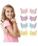 Arqumi Butterfly Hair Clips - Set of 8 Colorful Clips with Pearls for Girls, Teens & Women - Buy Online on GoSupps.com