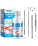 Provisional Dentures & Dental Adhesive Set - 4 Piece Temporary Repair Kit for Broken Teeth & Denture Fillings | International Shipping - Buy Online on GoSupps.com