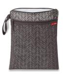 Skip Hop Grab and Go Wet/Dry Bag - Grey Feather | Waterproof Organizer Bag - Buy Online on GoSupps.com