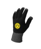 Buy Borussia Dortmund BVB Smartphone Gloves - Black (L) | International Shipping Available - Buy Online on GoSupps.com