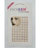 150 PCS Gold Face Gems Adhesive Glitter Jewel Tattoo Sticker for Festival Rave Party Makeup - Buy Online on GoSupps.com