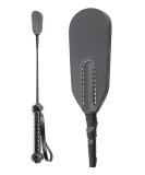 18 Premium Quality English Horse Riding Crop - Black | Equestrian Equipment - Buy Online on GoSupps.com
