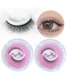 Buy AddFavor 2 Pairs Self Adhesive Eyelashes - Reusable 6D Curl Cat Fake Lashes for a Natural Look | No Glue False Lashes 10mm Style G - International Shipping - Buy Online on GoSupps.com