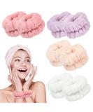 Shintop 8 Pieces Face Wash Bracelets - Purple White Lotus Pink & Adzuki Red | International Shipping Available - Buy Online on GoSupps.com