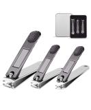 Lophe 3PC Manicure Set - Professional Stainless Steel Nail Clippers & Scissors Kit for Home & Travel | Nail Care for Women Men & Seniors - Buy Online on GoSupps.com