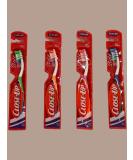 Soft Toothbrush for Sensitive Gums - Gentle Bristles (4 Pack) | Individually Packaged & Color Variety | Shop Now - Buy Online on GoSupps.com