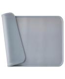 Amazon Basics Silicone Waterproof Pet Food Mat - 47 x 29 cm Grey - Buy Online on GoSupps.com
