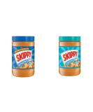 Skippy Extra Crunchy Super Crunch Peanut Butter 1.13kg & Skippy Smooth Peanut Butter 1.13kg By Shop 4 Less - Buy Online on GoSupps.com