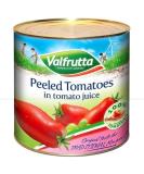 Valfrutta Chopped Tomatoes Tomato Juice Italian Big Catering Tin Can 2.5kg - Buy Online on GoSupps.com