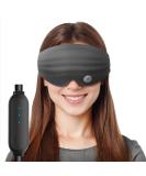 MOUNTRAX Heated Eye Mask - USB Electric Warm Compress for Dry Eyes Chalazion Stye & Blepharitis Relief | 3D Total Blackout Eye Heating Pad (Grey) with Aroma - Buy Online on GoSupps.com