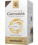 Solgar Full Spectrum Curcumin - 90 Softgels | Premium Natural Support - Buy Online on GoSupps.com