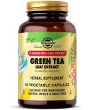 Solgar Green Tea Extract 60 Veg Capsules - Premium Antioxidant Supplement - Buy Online on GoSupps.com