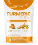 HumanN Turmeric Curcumin Chews Supplement  High Absorption Turmeric - Orange Citrus Flavor, 30 Count - Buy Online on GoSupps.com