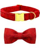 Lionheart Glory Christmas Dog Collar - Adjustable Red Loop Collar for Big Dogs & Puppies | Soft & Stylish Bow Design (1 Pack) - Buy Online on GoSupps.com