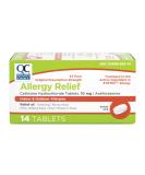 Quality Choice Allergy Relief Cetrizine Hydrochloride 10mg Antihistamine - 14 Tablets - Buy Online on GoSupps.com