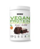 Weider Vegan Protein 300g - Brownie Flavor 21g Protein Gluten-Free Sugar-Free ISO & Rice Protein B12 Eco-Friendly Packaging - Buy Online on GoSupps.com