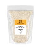 Manor Springs Organic White Risotto Rice (Arborio) 1kg - Premium Quality & Organic - Buy Online on GoSupps.com