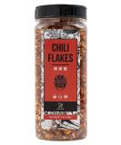 Soeos 7oz Sichuan Chili Flakes - Non-GMO, All Natural, Medium Hot Crushed Red Pepper Flakes | Premium Dried Szechuan Red Chili Pepper Bulk - Buy Online on GoSupps.com