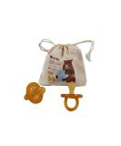 Sweetie Natural Rubber Pacifier Rounded 2 Count - Small (0-6 months) - Buy Online on GoSupps.com