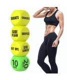 Skywin Workout Dice - 1 Pack Yellow Fun Exercise Dice for Solo or Group Classes 6-Sided Foam Fitness Dice Great Dynamic Exercise Equipment Yellow 1 - Buy Online on GoSupps.com