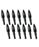 12pcs Archery Arrow Tips - 100/125/150/200 Grain Field Points - Target Practice Tips for Hunting Bow - Buy Online on GoSupps.com