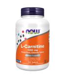 NOW Supplements, L-Carnitine 1,000 mg, Purest Form, Amino Acid, Fitness Support*, 100 Tablets 100 Count (Pack of 1) - Buy Online on GoSupps.com