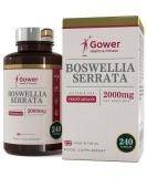 GH Boswellia Serrata 2000mg High Strength Capsules | 5:1 Extract | 240 Vegan Capsules | Non-GMO & Gluten Free | Made in UK - Buy Online on GoSupps.com