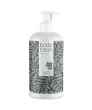 Tea tree oil body lotion 500 ml |Vegan |Tea tree oil body lotion for men & women in impure & dry skin pimples itching sweat smell |Also for care for fungal infections ringing lichen 500 ml (1 Pack) - Buy Online on GoSupps.com