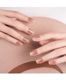 Danni & Toni Half Hardened Gel Nail Foils - Earthy Ombre Brown Glitter Gradient | Self-Adhesive Nail Stickers | 28 Premium Nail Design Wraps - Buy Online on GoSupps.com