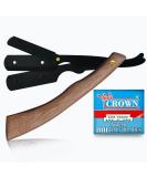 Professional Straight Cut Edge Barber Razor | Folding Shaving Razor for Precise Grooming - Buy Online on GoSupps.com