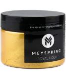 MEYSPRING Royal Gold Mica Powder for Epoxy Resin - Kintsugi Gold - Epoxy Resin Pigment - Great Resin Color for Kintsugi Repair Kit and Metallic Epoxy - Resin Art Supplies - Cosmetic Grade Mica Powder - Buy Online on GoSupps.com