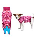 Suitical Recovery Suit Hund XS Rosa Camouflage Pink/Camouflage XS - Buy Online on GoSupps.com