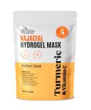 Divine Derriere Vajacial Hydrogel Mask - Premium Turmeric & Vitamin C Peel-Off Hydro Jelly Facial Mask - Deeply Purifying & Hydrating - 7.05 oz - Buy Online on GoSupps.com