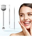 LitBear Pore Prep Tool, Blackhead Remover Pimple Popper Tool Kit, Stainless Steel Blackhead Extractions Tool for Acne, Whitehead Popping, Blemish, Comedone - Buy Online on GoSupps.com
