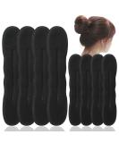 8 Pcs Kids Foam Hair Bun Maker Set - Magic Hair Twister for Easy Bun Creation - Black Hair Buns Accessories for Women - Buy Online on GoSupps.com
